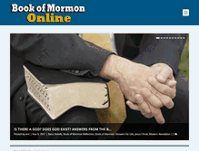 Tablet Screenshot of bookofmormononline.com